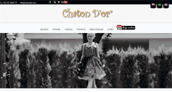 Desktop Screenshot of chatondor.com
